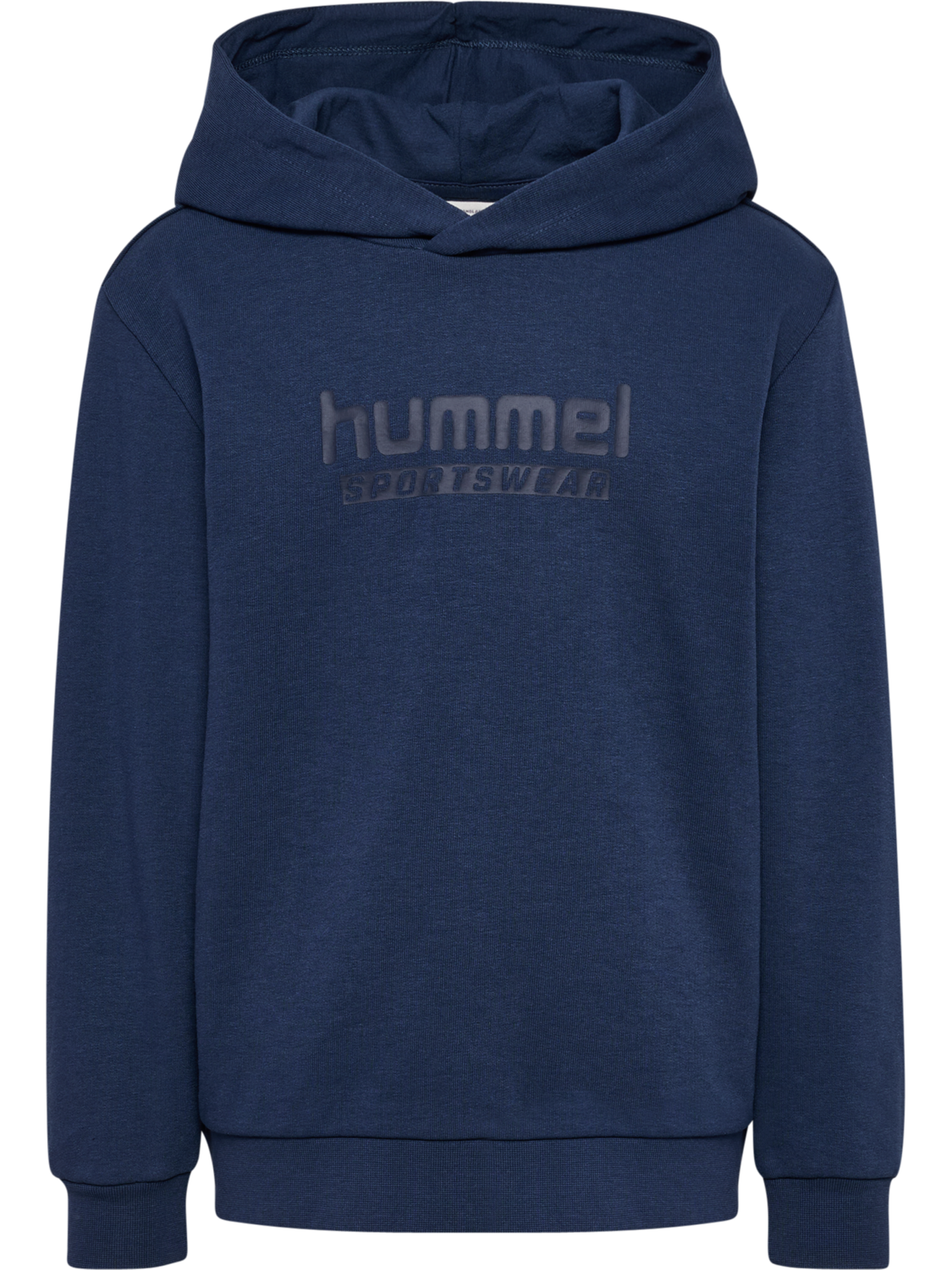 hmlJR BASE HOODIE, DRESS BLUES, packshot