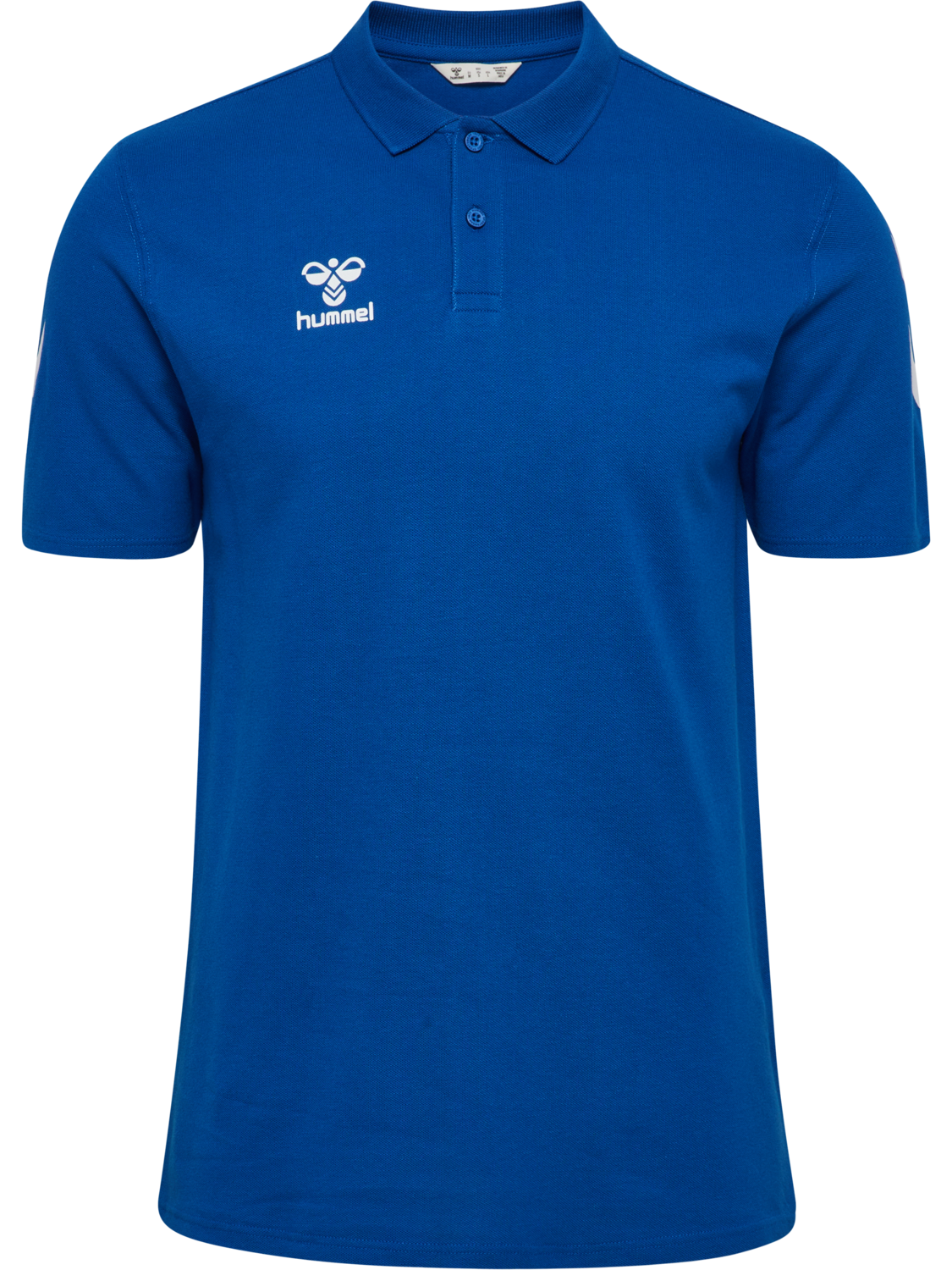 hmlGO 2.0 CHEVRON  POLO, TRUE BLUE, packshot