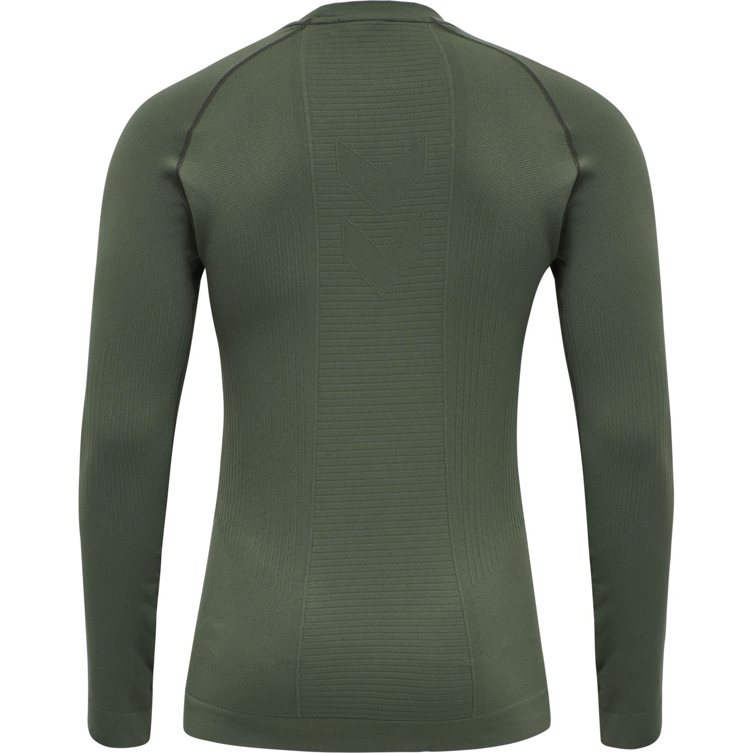 hmlSTROKE SEAMLESS T-SHIRT L/S, THYME, packshot