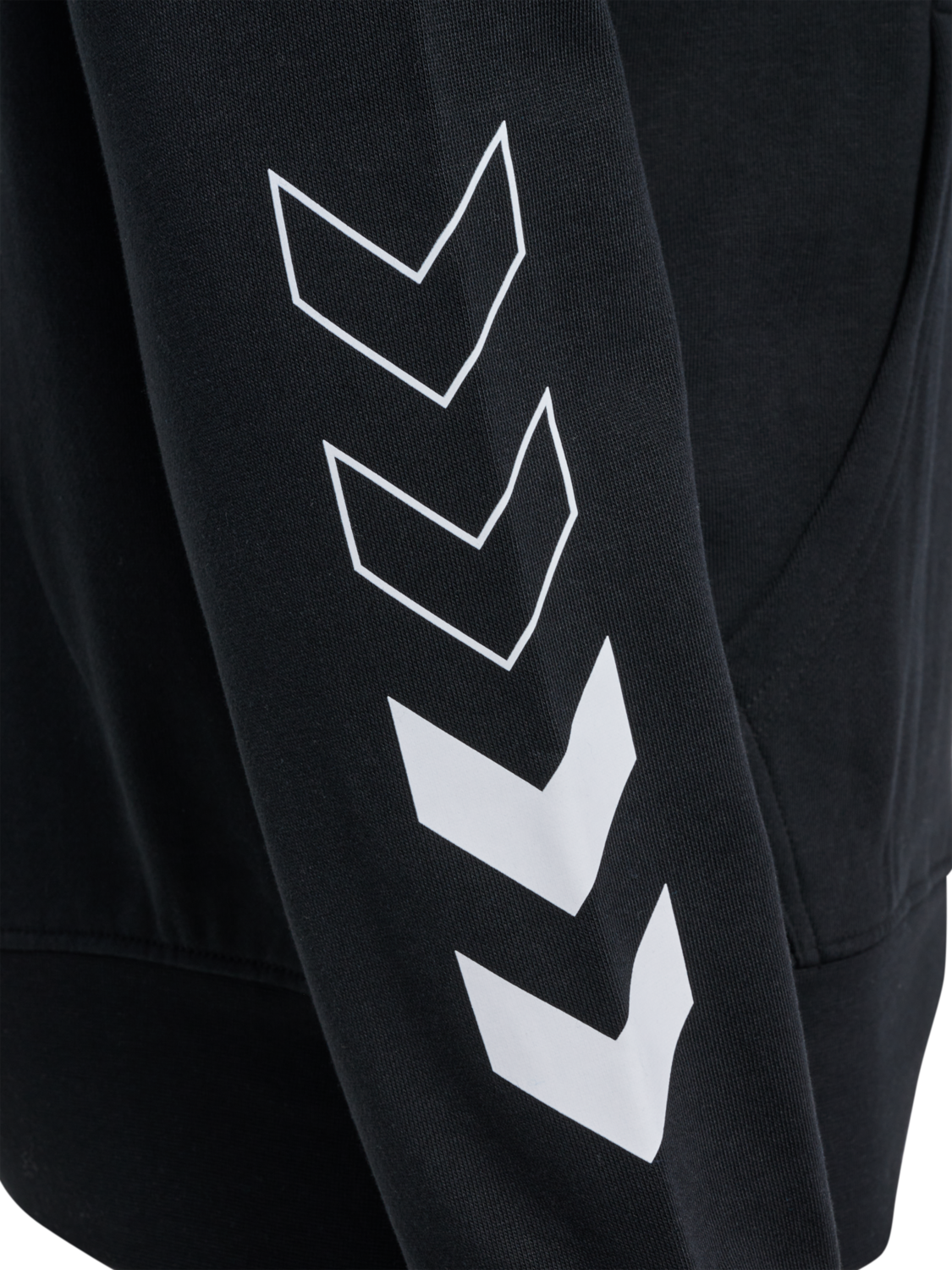 hmlELEMENTAL HOODIE, BLACK, packshot