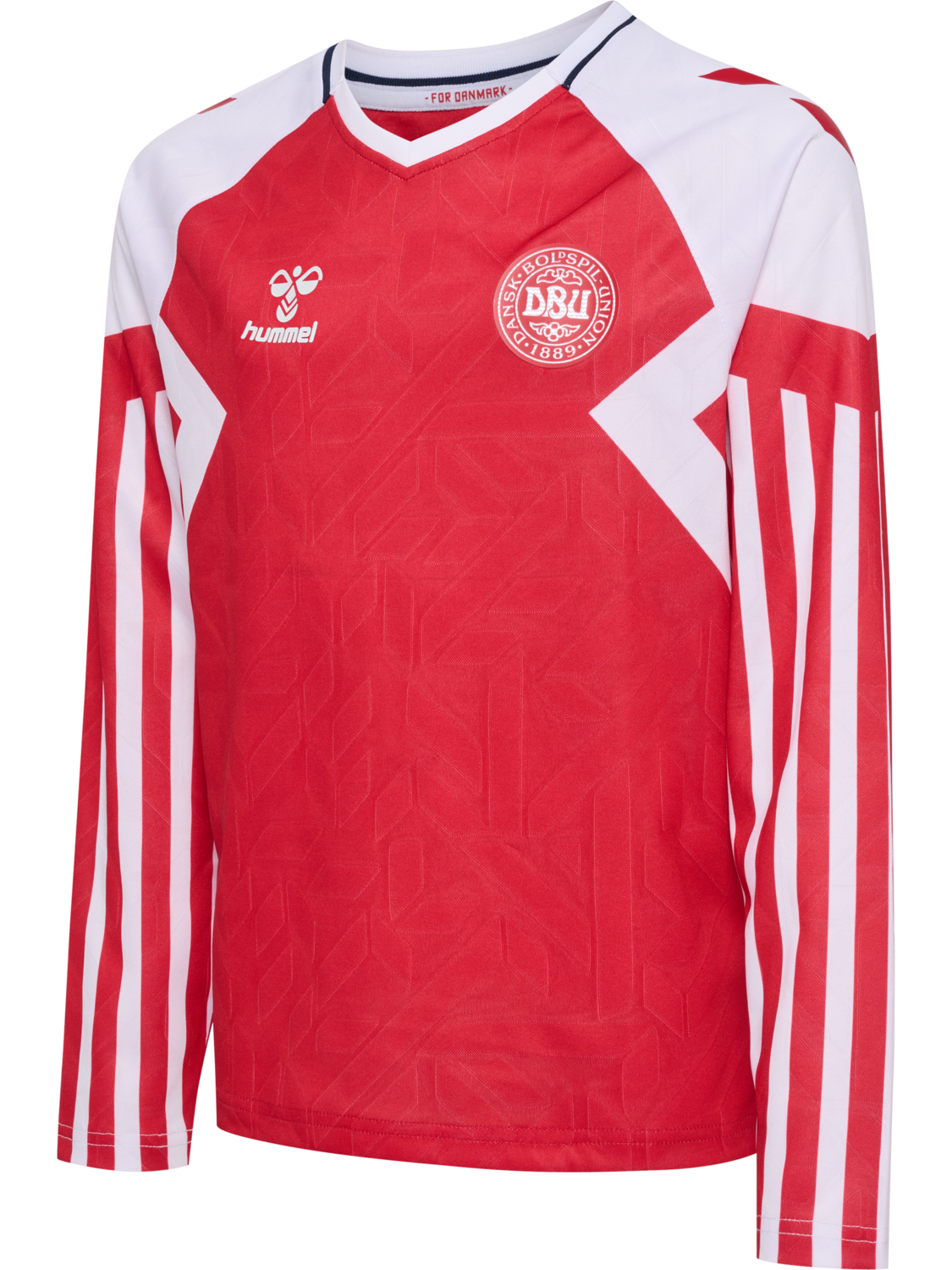 DBU 23 HOME JERSEY L/S KIDS, TANGO RED, packshot