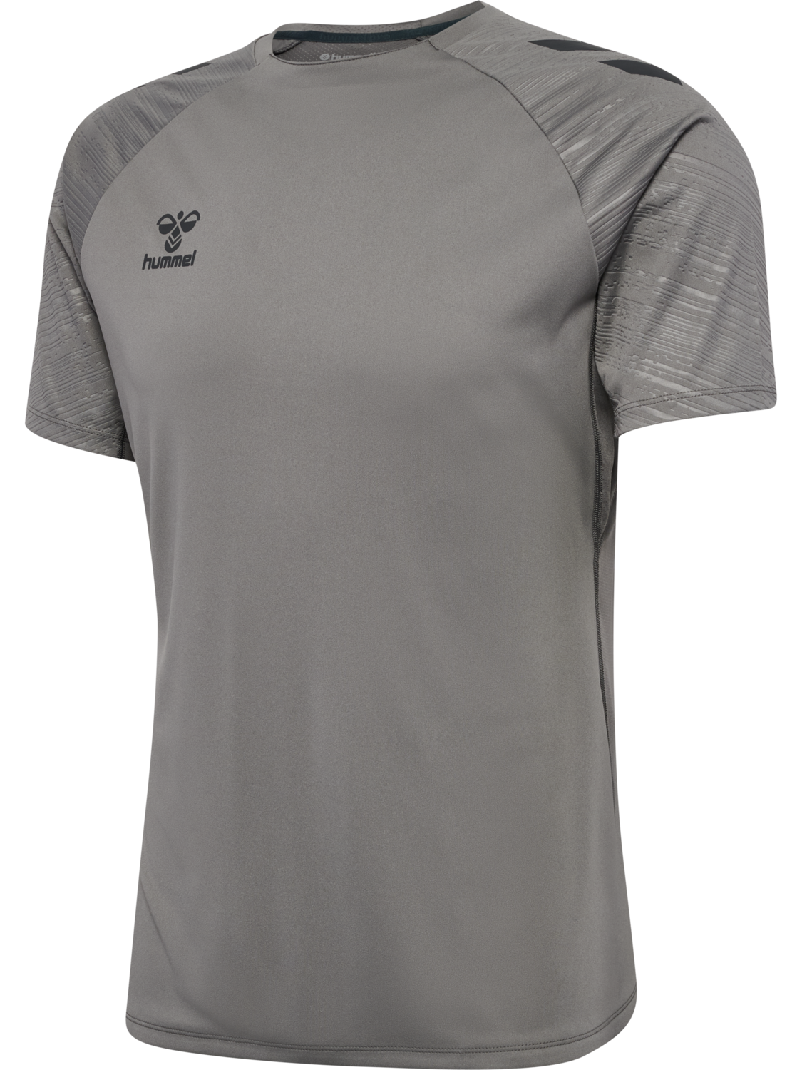hmlPRO TRAINING JERSEY S/S, STEEL GRAY, packshot