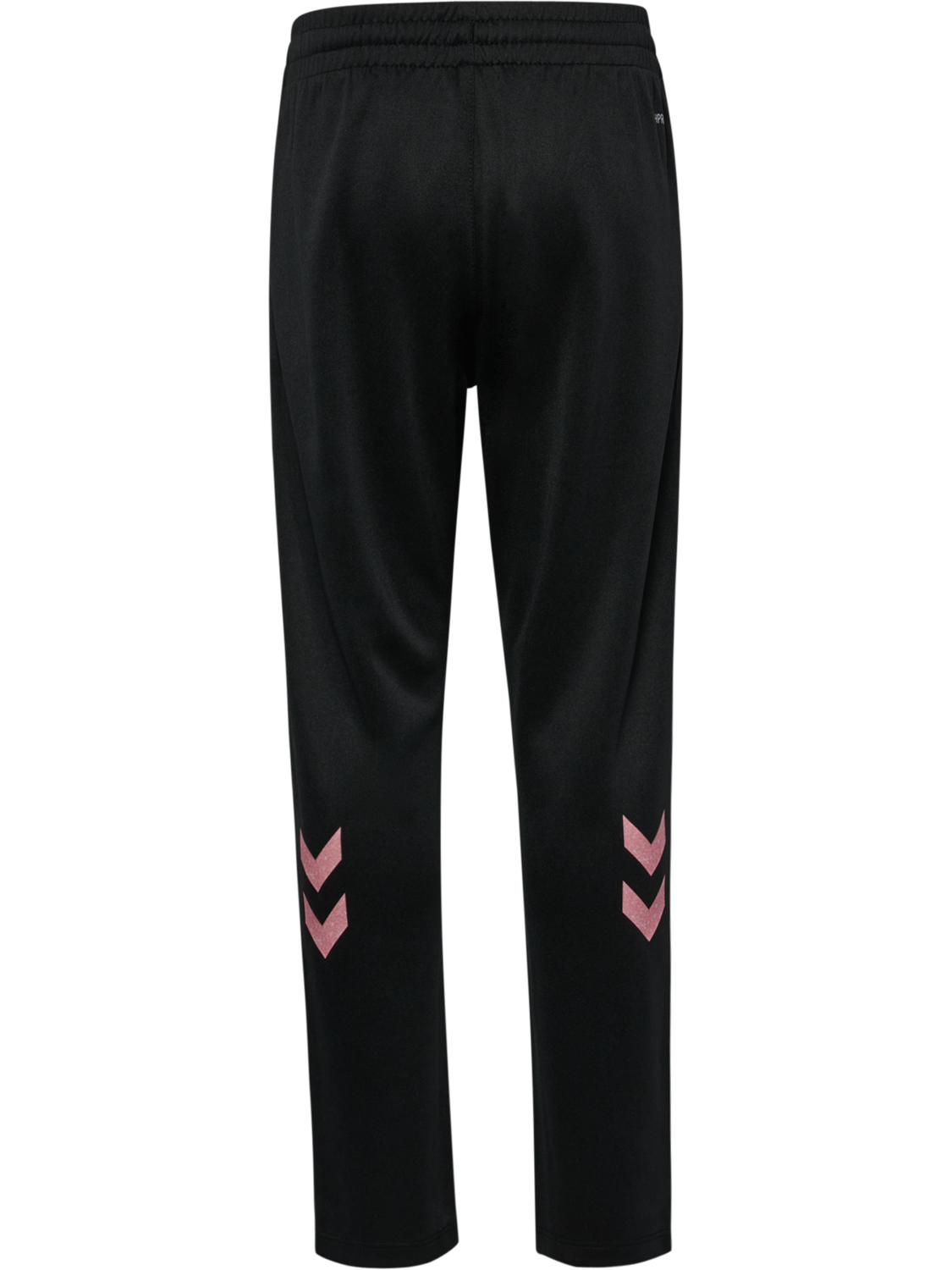 hmlSHIMMER TRAINING PANTS KIDS, BLACK/BRIDAL ROSE, packshot