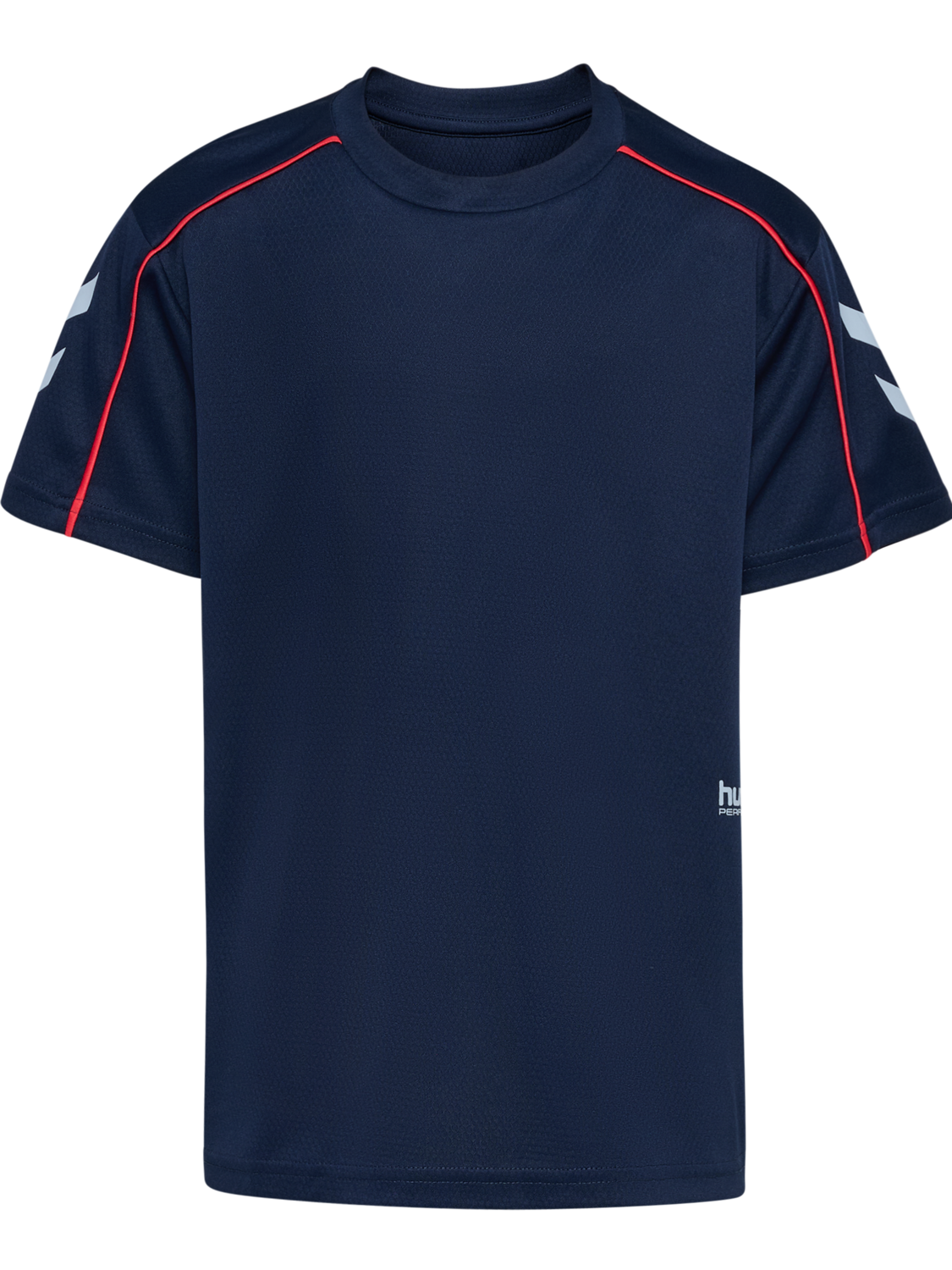 hmlJR T-SHIRT S/S, DRESS BLUES, packshot