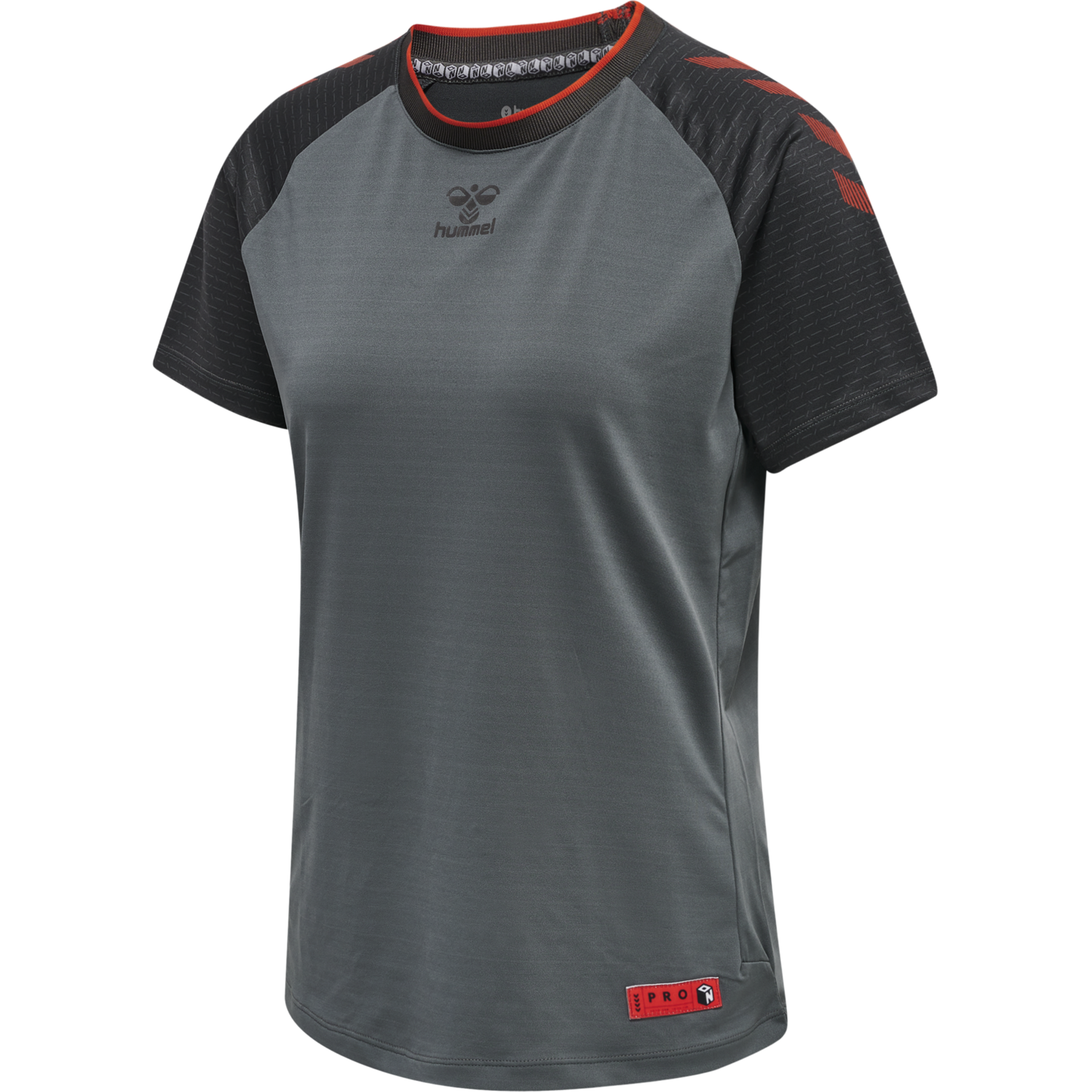 hmlPRO GRID GAME JERSEY S/S WO, QUIET SHADE/FORGED IRON, packshot