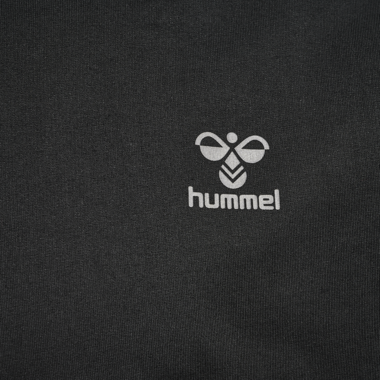 hmlOFFGRID COTTON SWEATSHIRT, JET BLACK/FORGED IRON, packshot