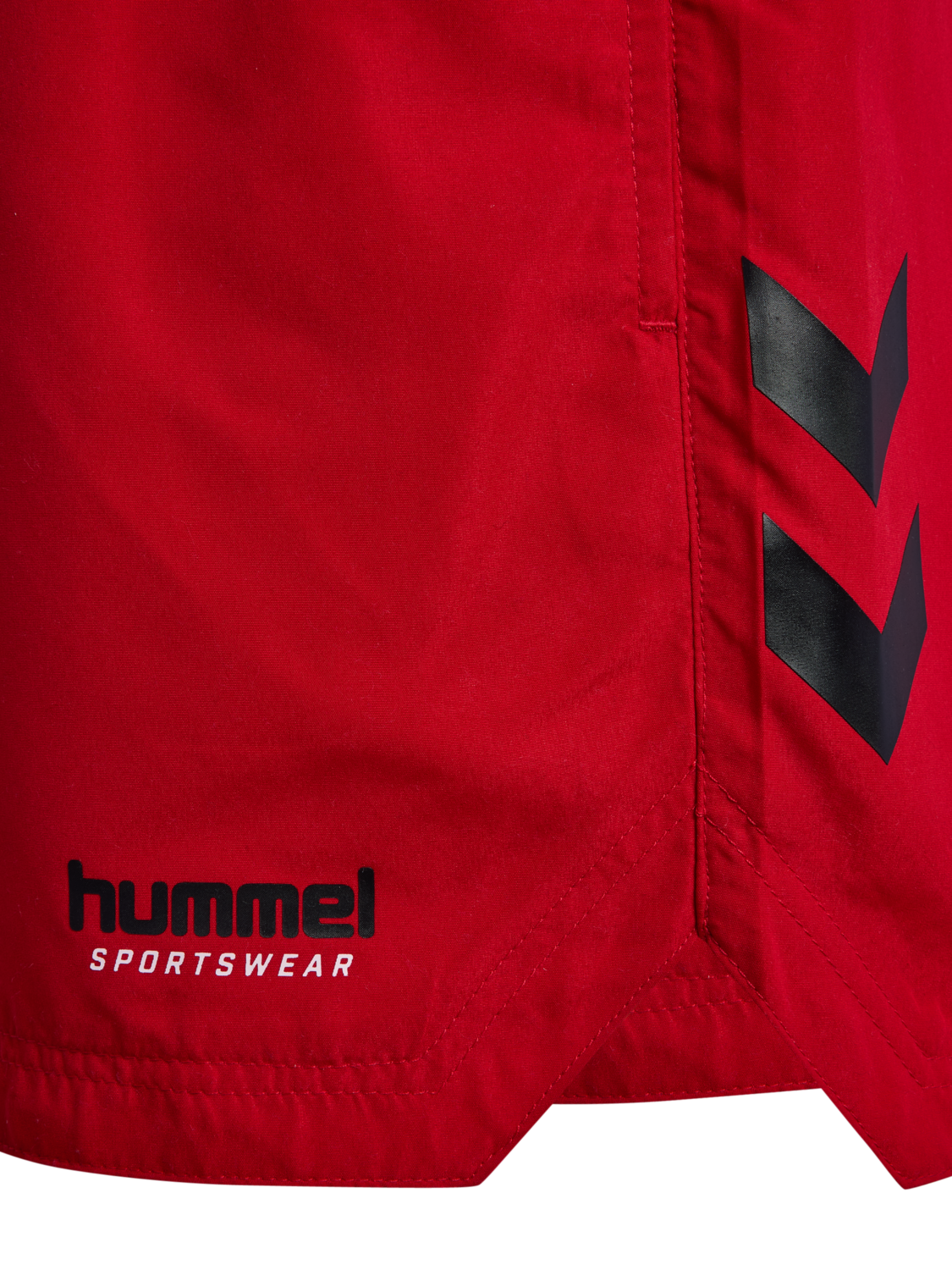 hmlNED SWIM SHORTS, BARBADOS CHERRY, packshot