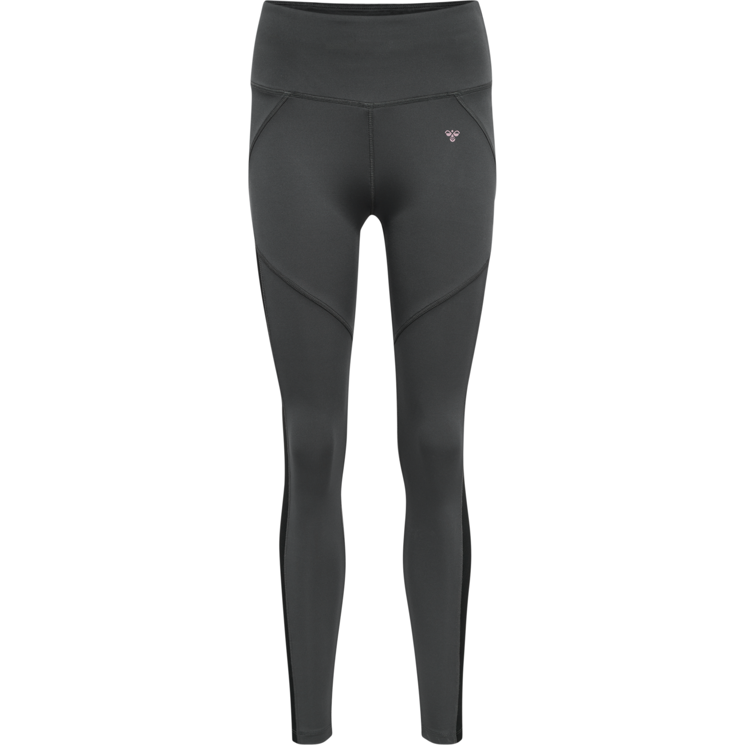 hmlNORMA HIGH WAIST TIGHTS, ASPHALT, packshot