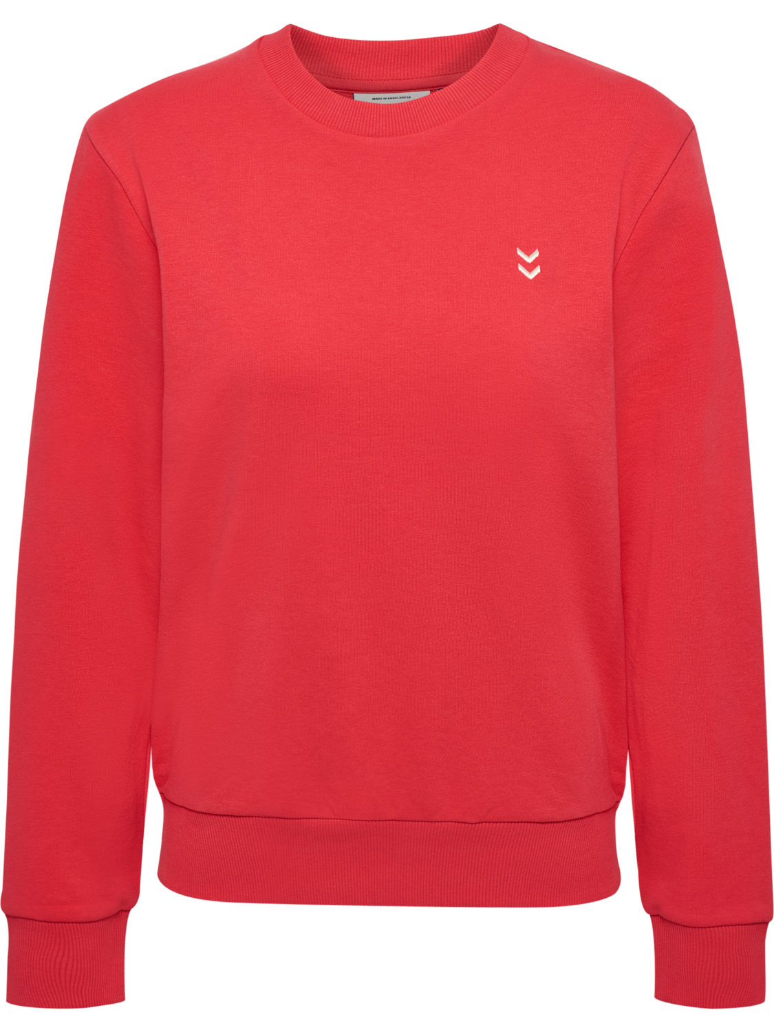 hmlPULSE W SWEAT CREWNECK, HIBISCUS, packshot