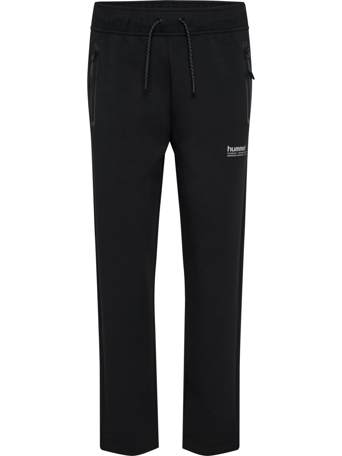 hmlTECH FLEECE W PANTS, BLACK, packshot