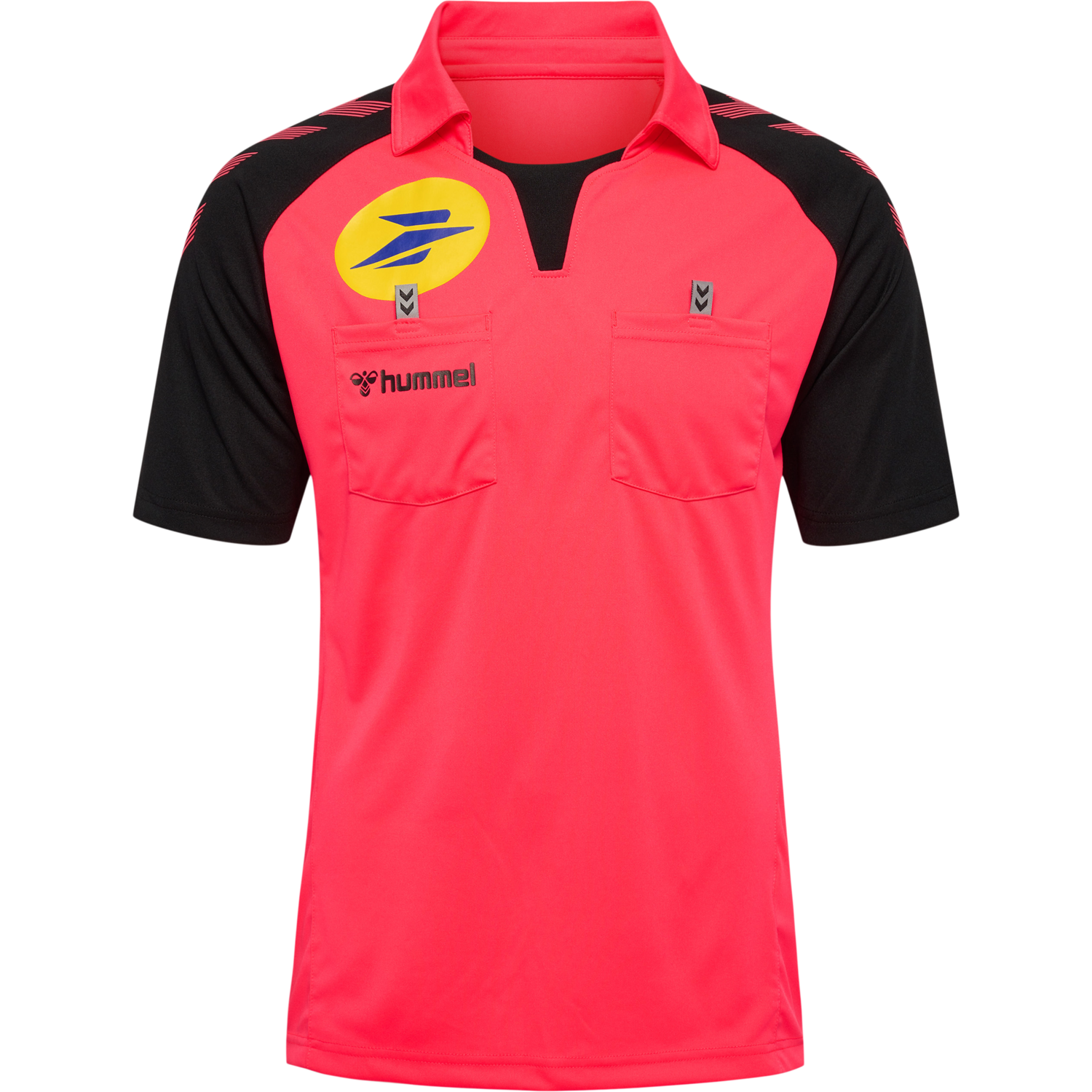 FFHB REFEREE JERSEY S/S, DIVA PINK, packshot