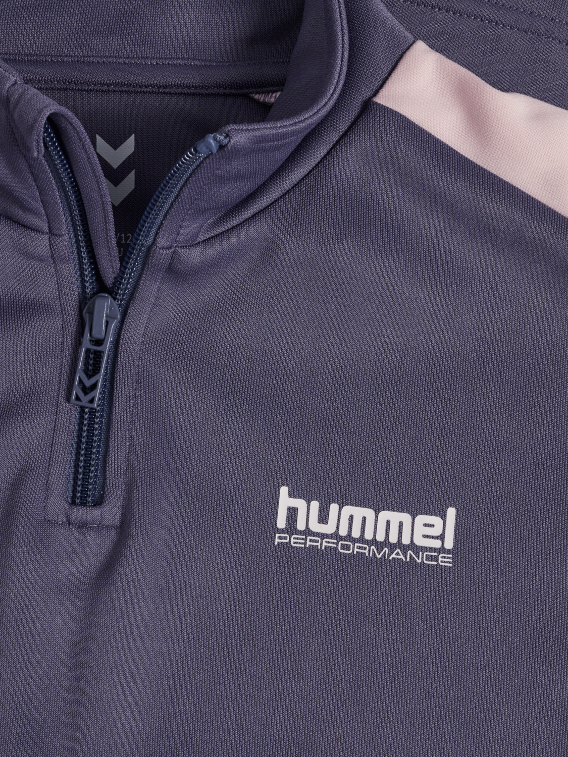 hmlJR GOAL HALFZIP, HERON, packshot