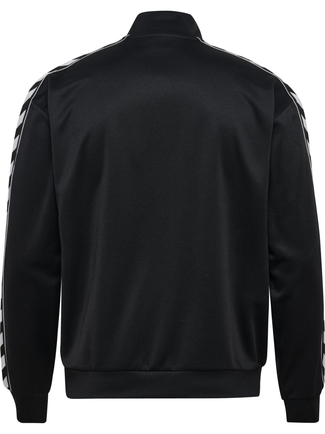 hmlCLUB CHEVRON TRACK TOP, BLACK, packshot