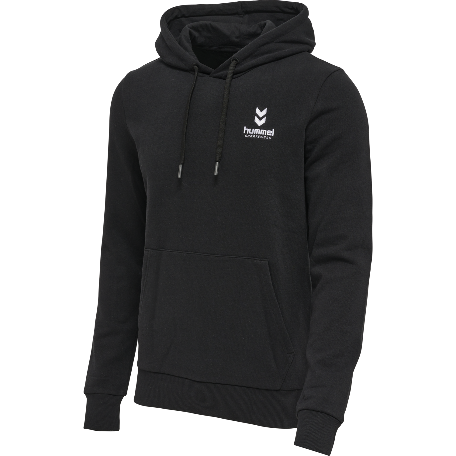 hmlOSCAR HOODIE, BLACK, packshot