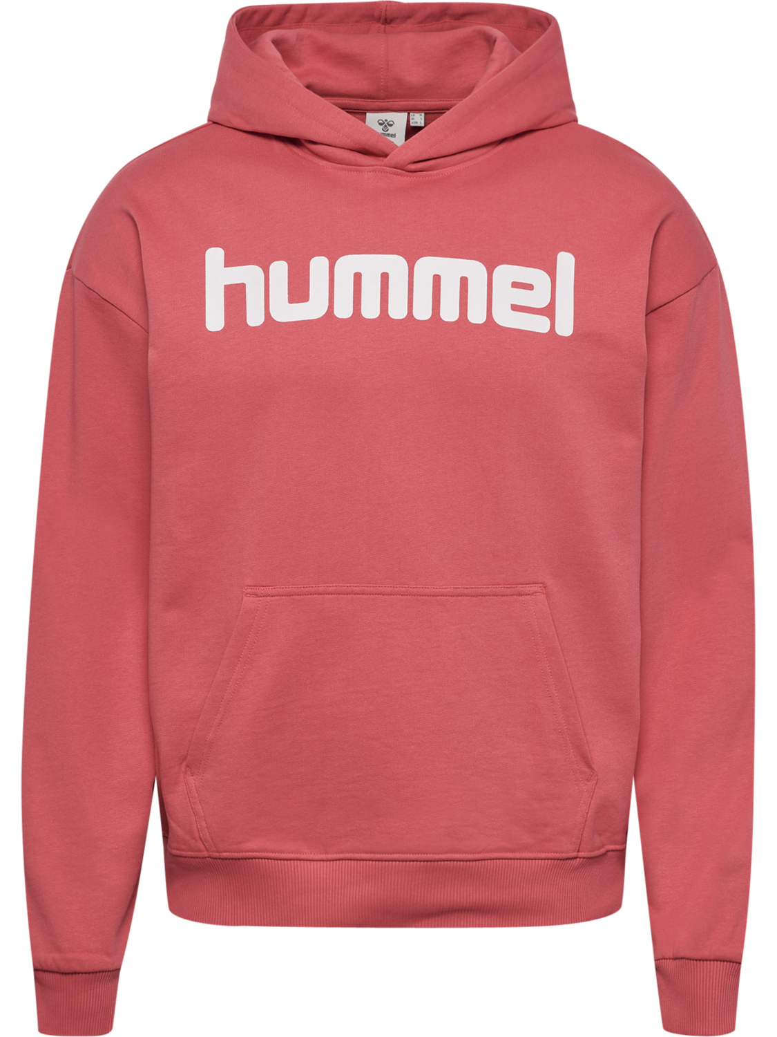 hmlSIGNATURE HOODIE, MINERAL RED, packshot