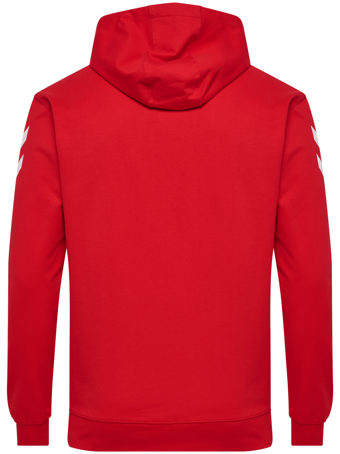 hmlGO 2.0 CHEVRON ZIP HOODIE, TRUE RED, packshot
