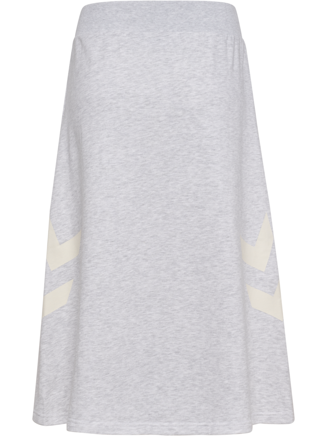 hmlI-D SKIRT, LIGHT GREY MELANGE, packshot