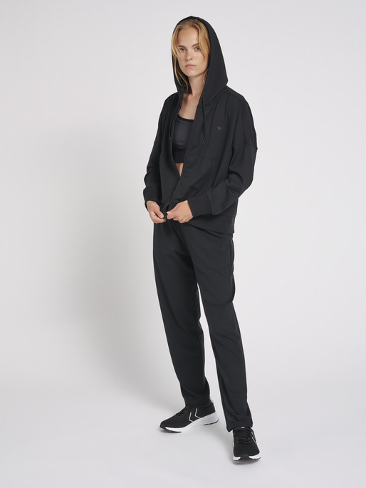 hmlLUISE LOOSE ZIP HOODIE, 2001, model