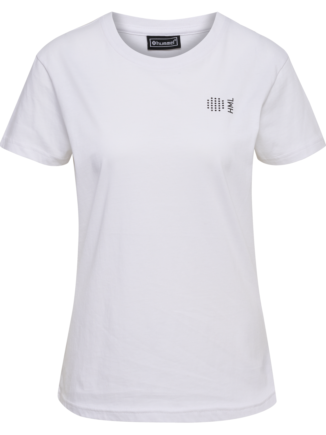 hmlCOURT COTTON T-SHIRT S/S WOMAN, WHITE, packshot