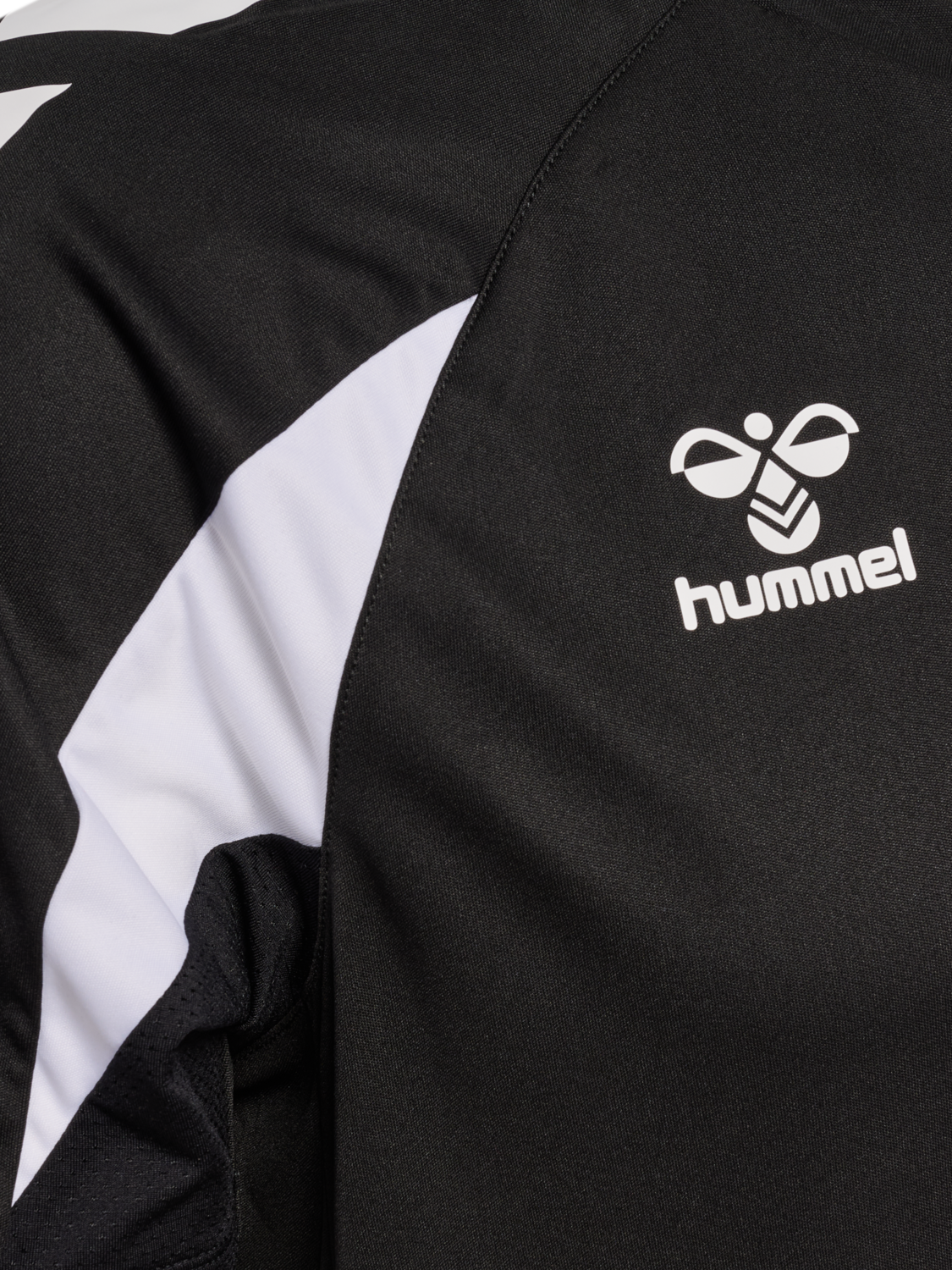 hmlCORE 2.0 JERSEY S/S, BLACK/WHITE, packshot