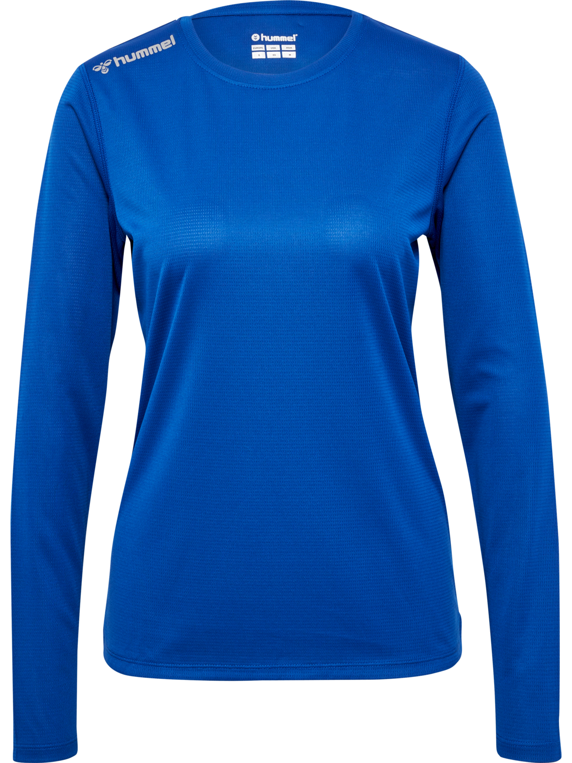 hmlRUN JERSEY L/S WOMAN, TRUE BLUE, packshot