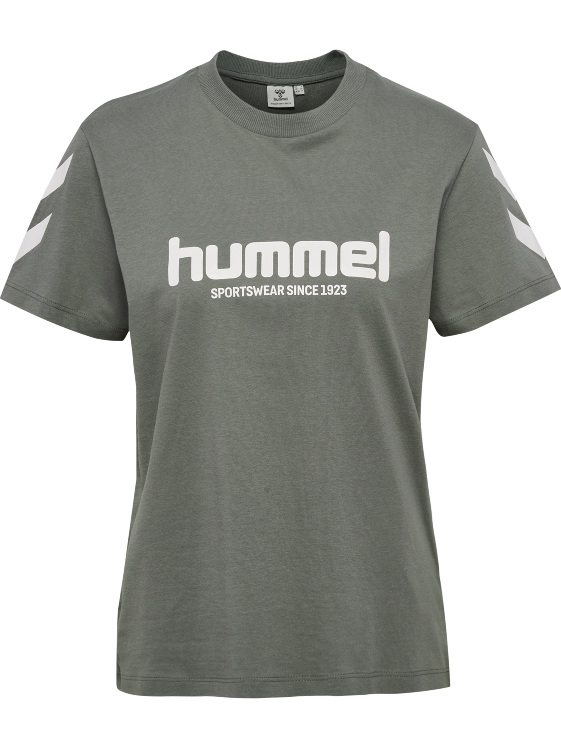 hmlLEGACY 2.0 W T-SHIRT S/S, CASTOR GRAY, packshot