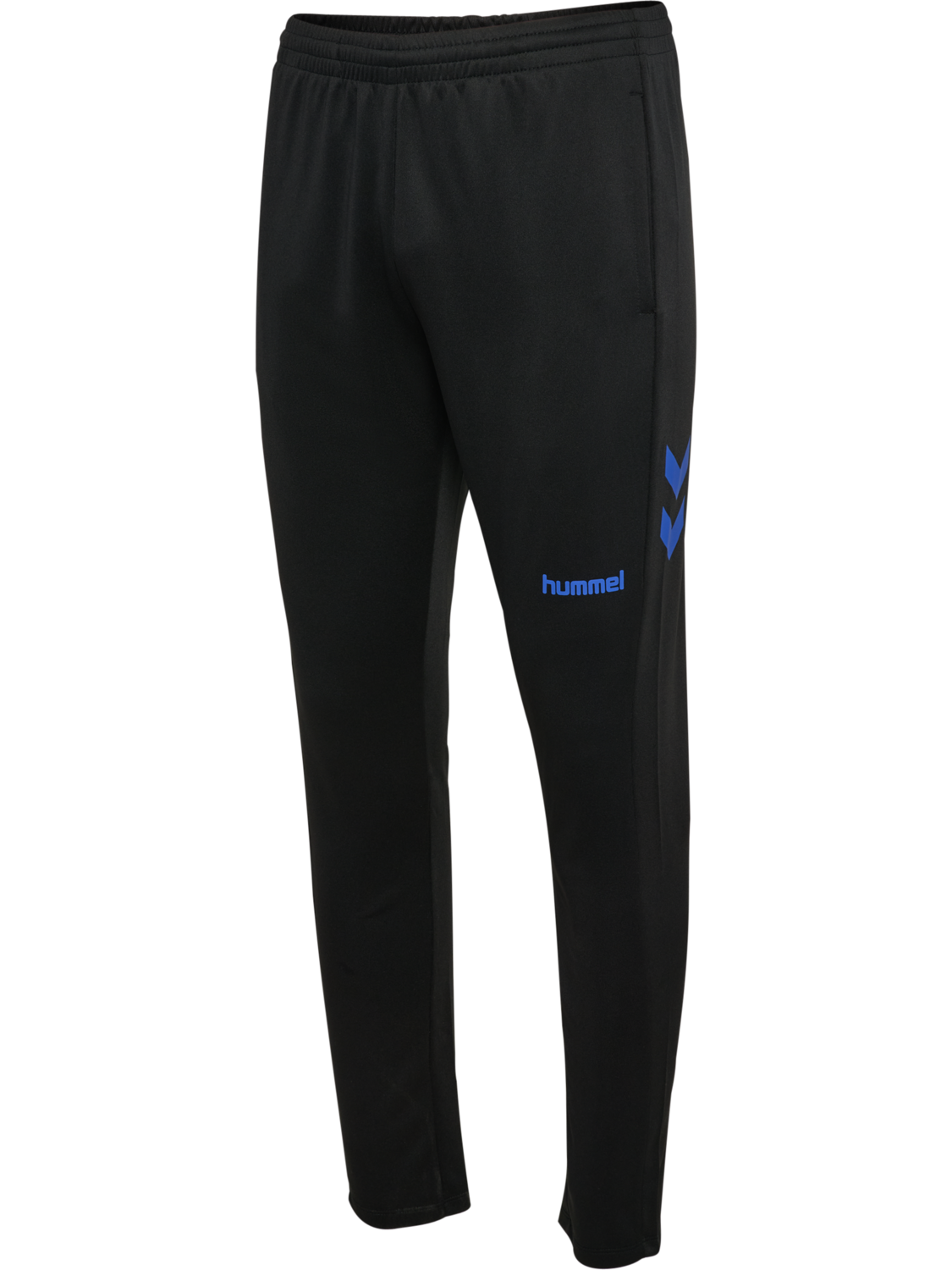hmlBLAZE CLUB 26 PANTS, BLACK/BLUE, packshot