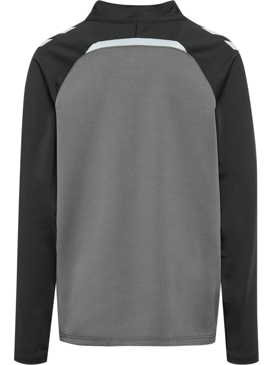 hmlLEAD 2.0 HALF ZIP KIDS, STEEL GRAY/ASPHALT, packshot