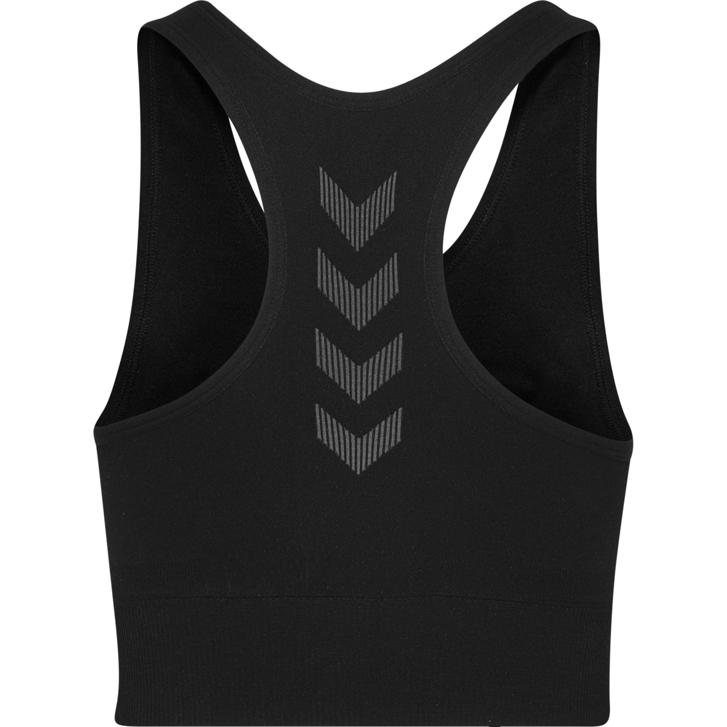 HUMMEL FIRST SEAMLESS BRA WOMAN, BLACK, packshot