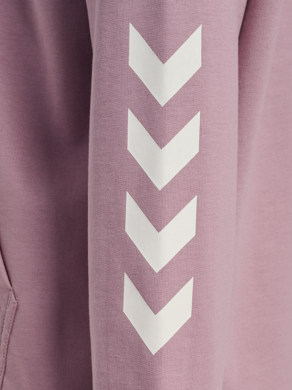 hmlJR LOGO HOODIE, SEA FOG, packshot