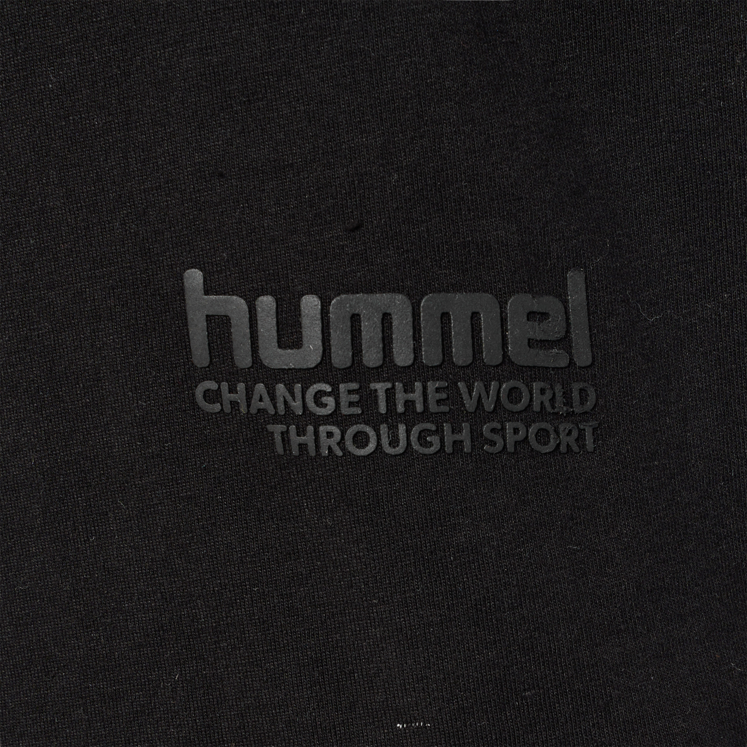 hmlPURE TOP, BLACK, packshot