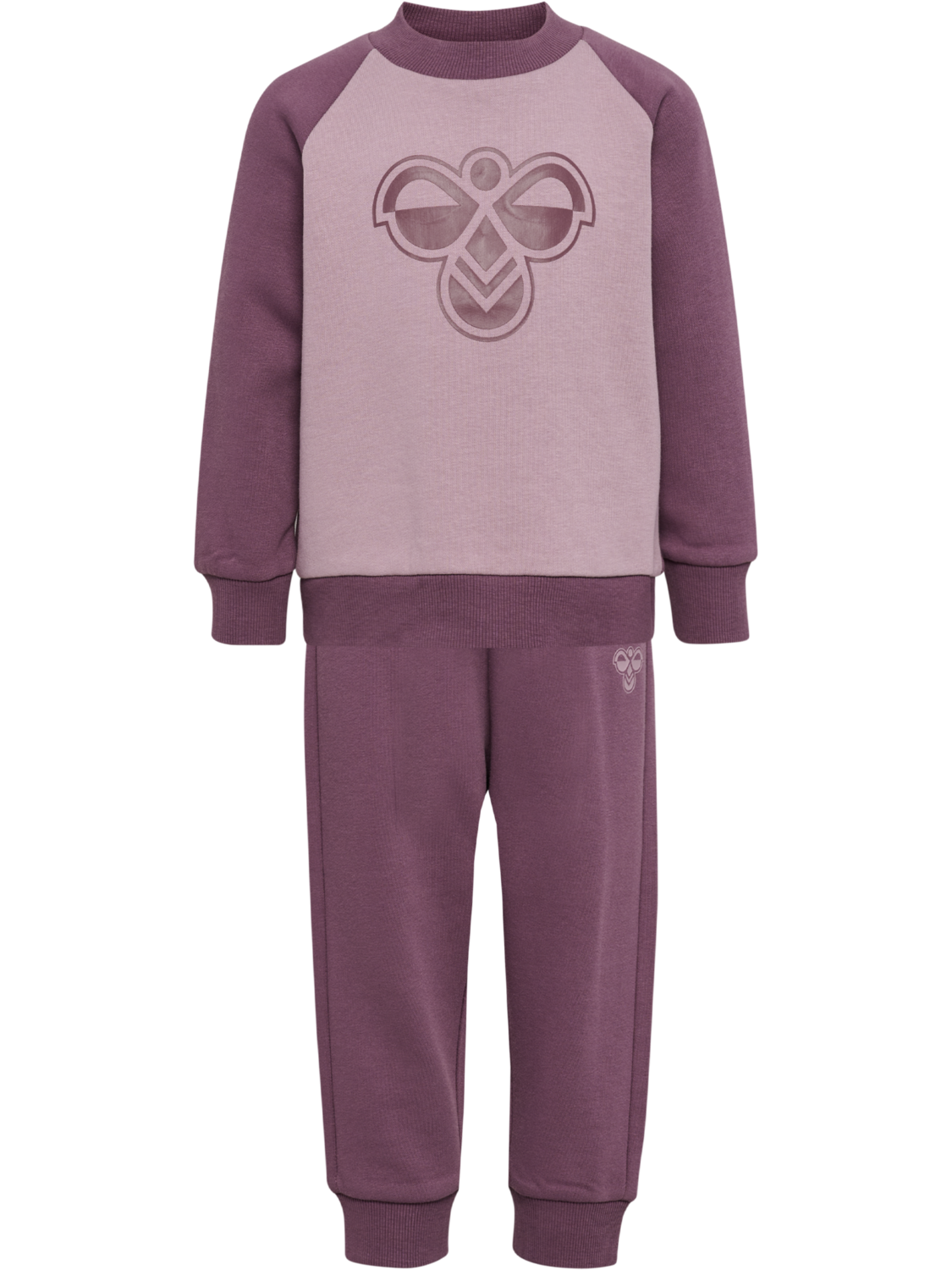 hmlMINI REG BUMBLE SET, BLACK PLUM, packshot