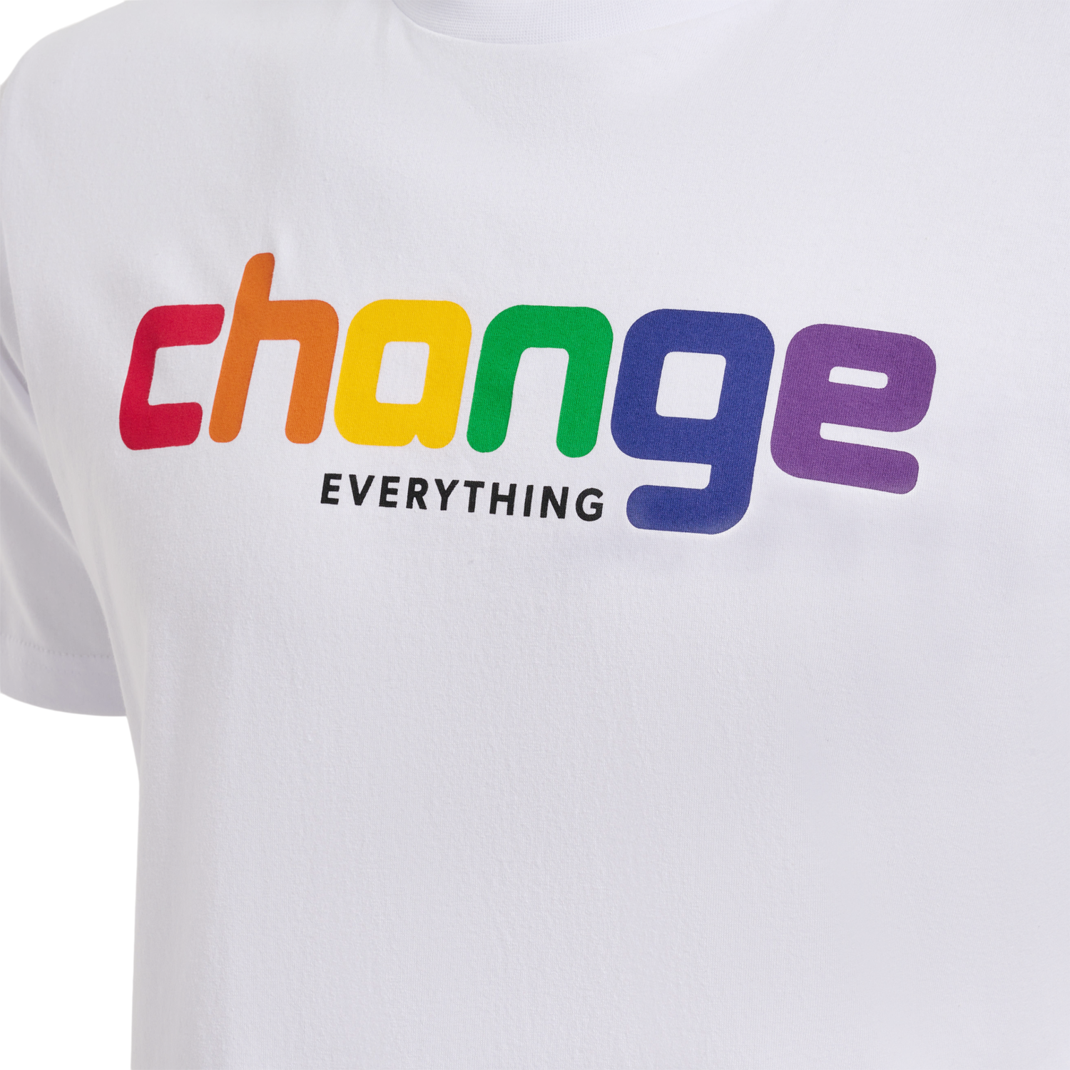 hmlCHANGE T-SHIRT, WHITE, packshot