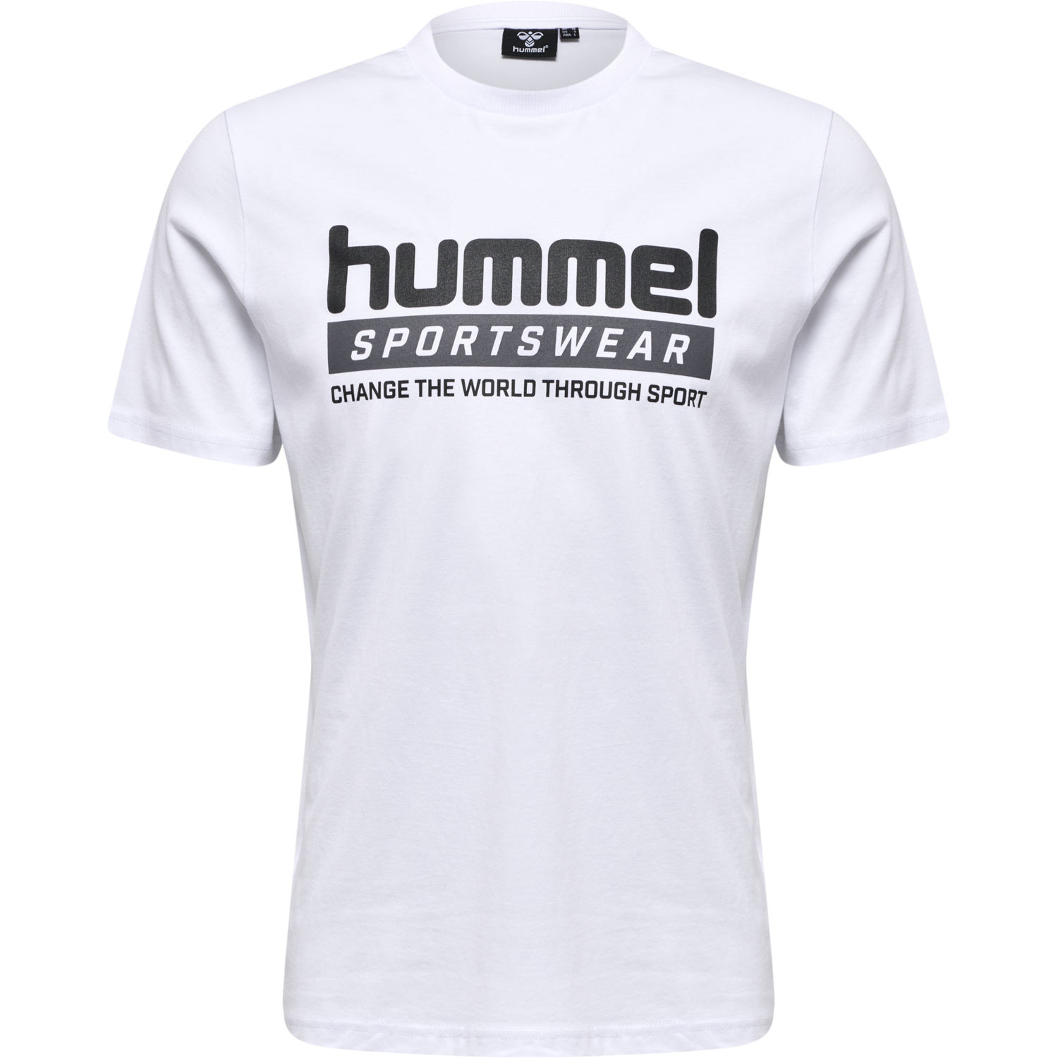 hmlLGC CARSON T-SHIRT, WHITE, packshot