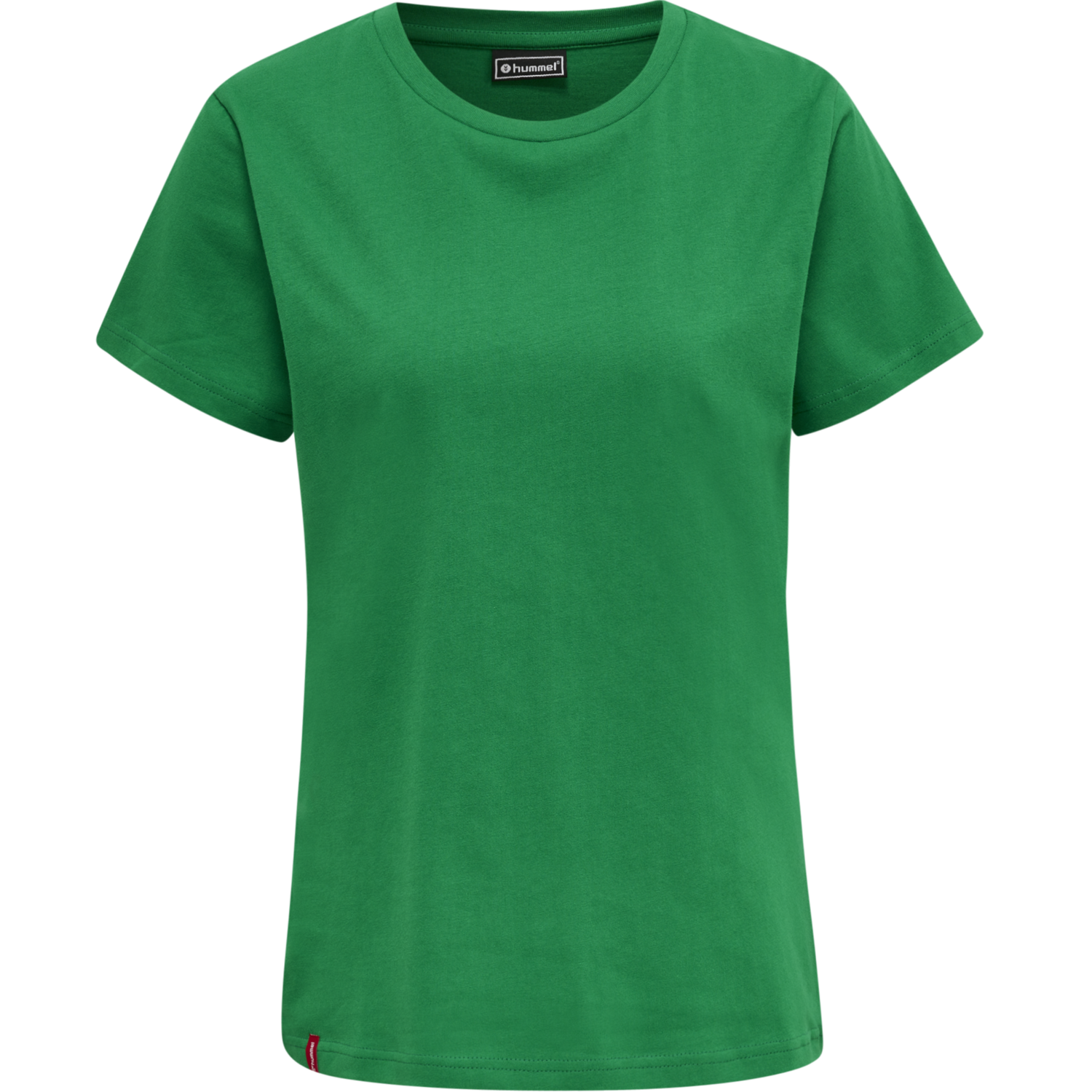 hmlRED HEAVY T-SHIRT S/S WOMAN, JOLLY GREEN, packshot