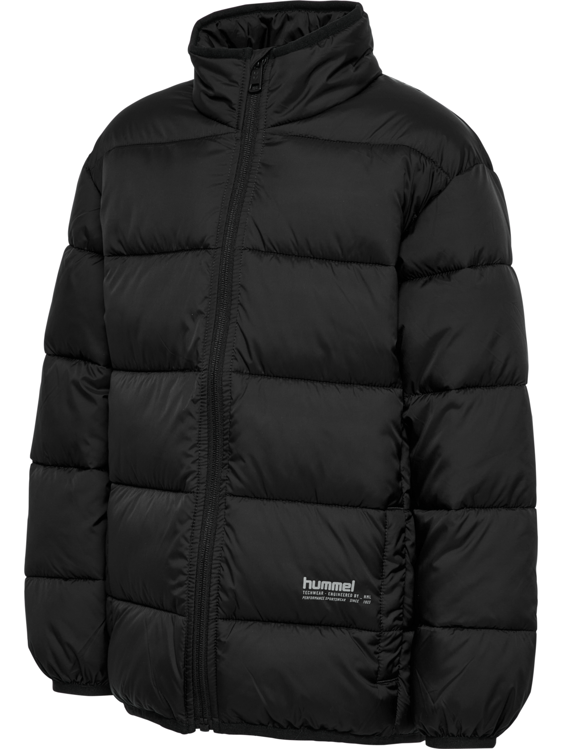 hmlJR LIGHTWEIGHT PUFFER JACKET, BLACK, packshot