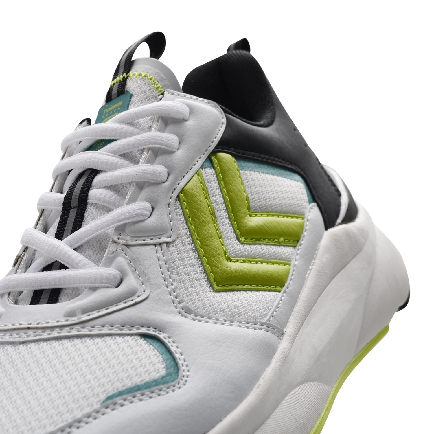 REACH LX 800 BLOCK, WHITE/SAFTEY YELLOW, packshot