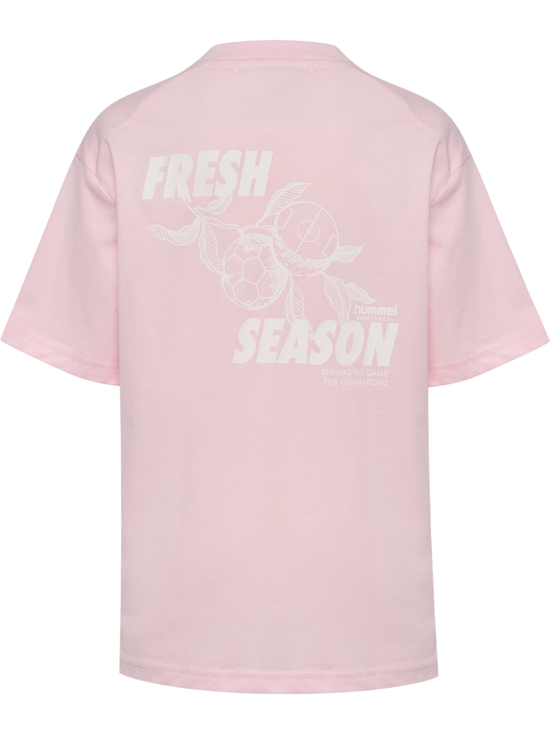 hmlJR LOOSE T-SHIRT S/S STADIUM, PINK-A-BOO, packshot