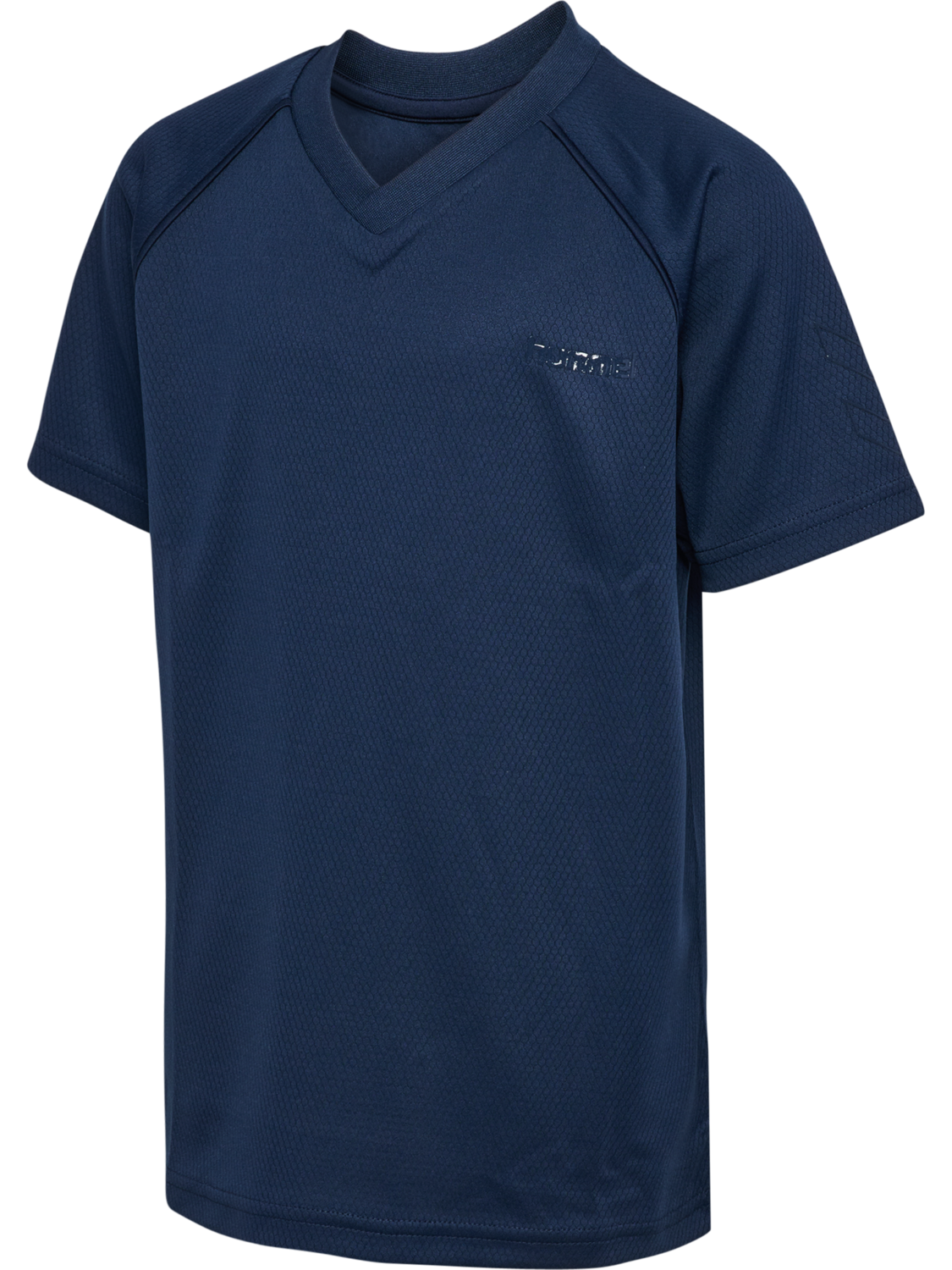 hmlJR REG ACTIVE T-SHIRT S/S, DRESS BLUES, packshot