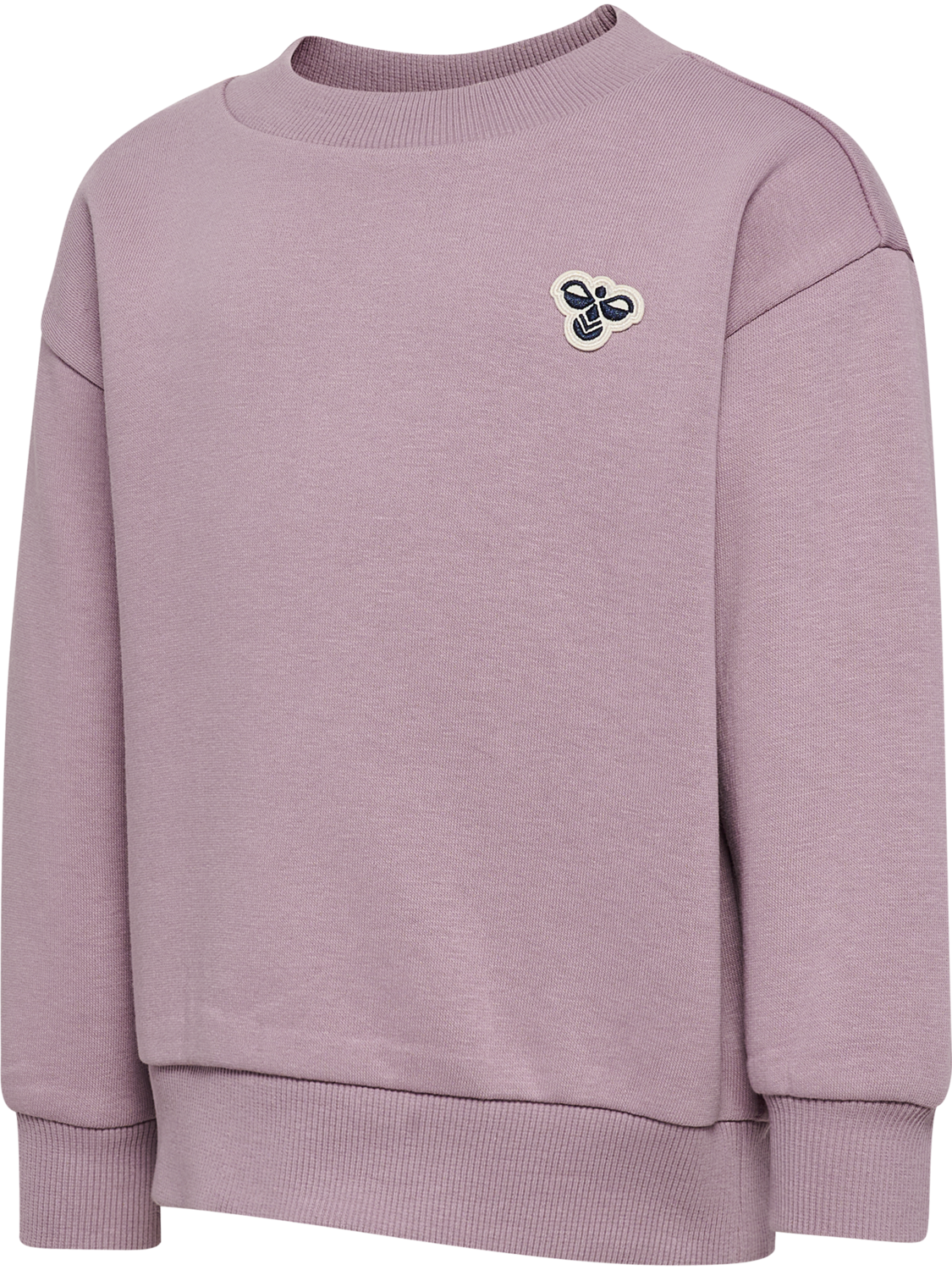 hmlMINI LOOSE CREWNECK BEE, SEA FOG, packshot
