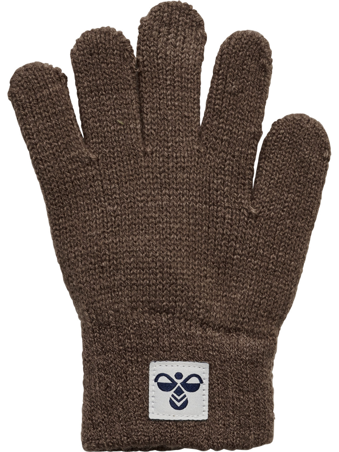 hmlJR KNIT GLOVES 2-PACK, PEPPERCORN, packshot