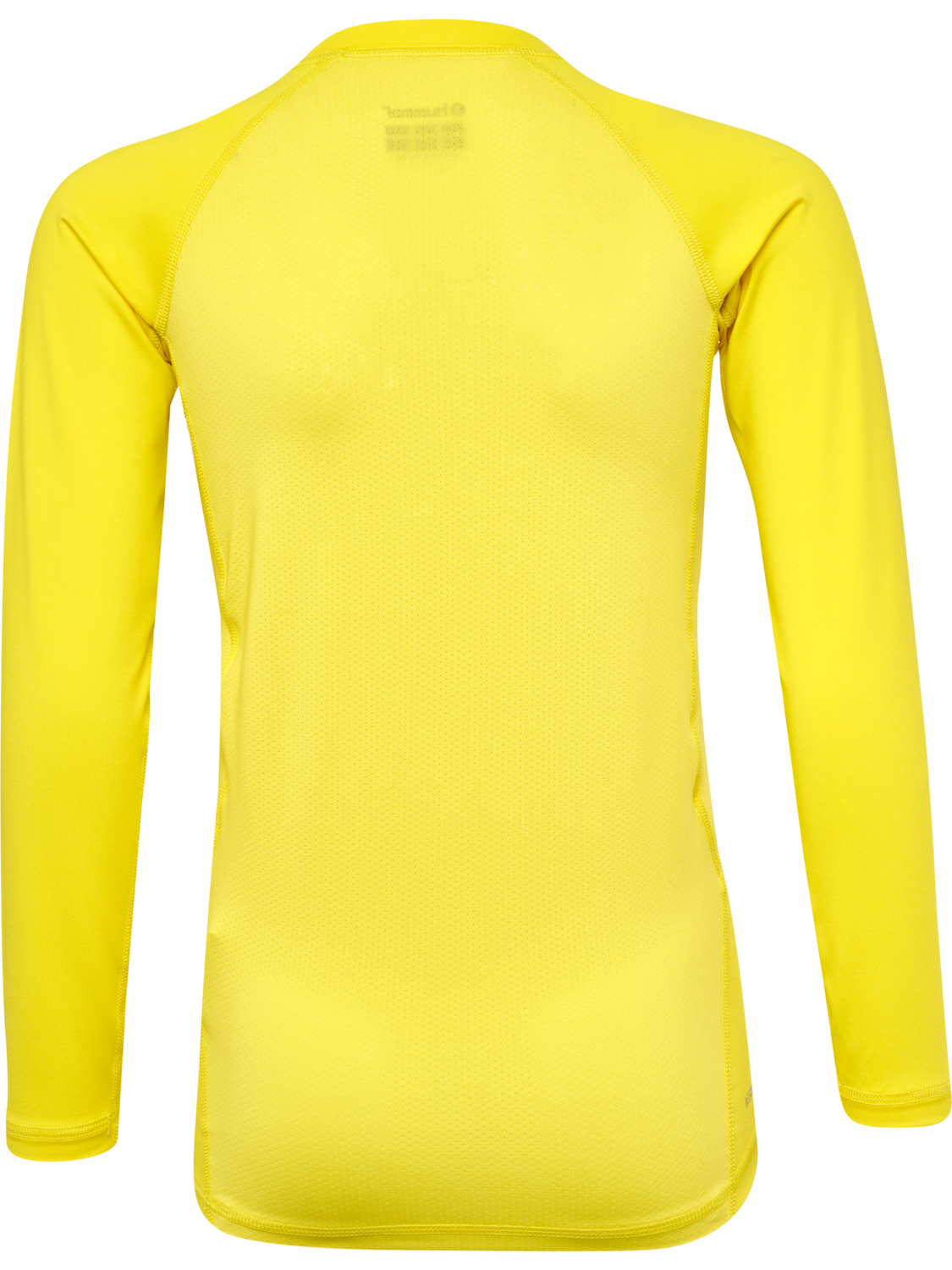hmlBL PERFORMANCE TEE L/S KIDS, BLAZING YELLOW, packshot