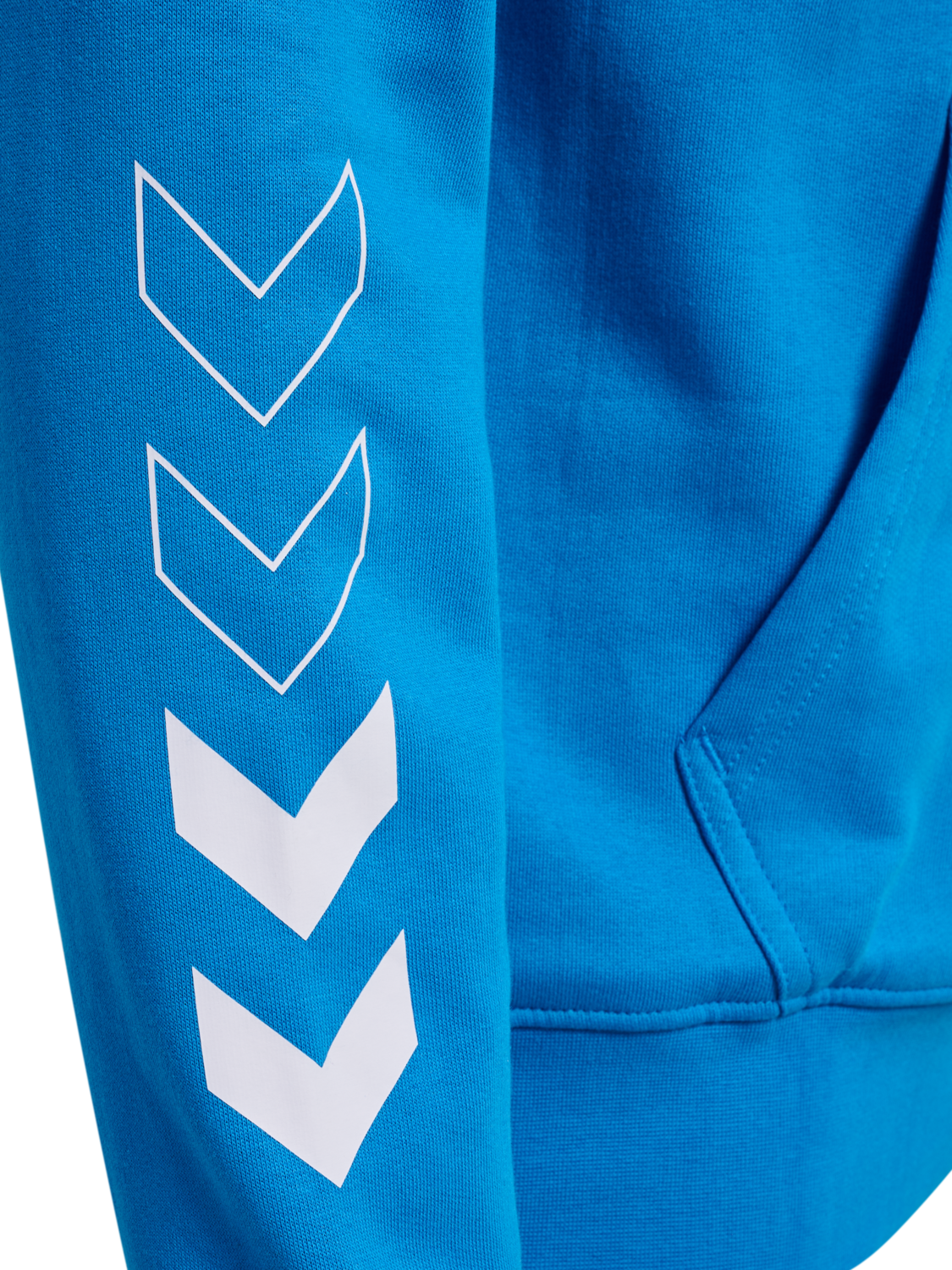 hmlELEMENTAL HOODIE, INDIGO BUNTING, packshot