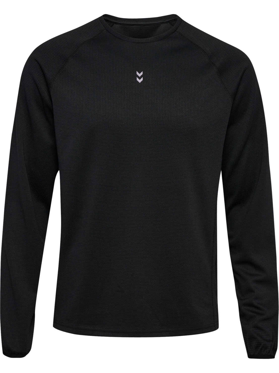 hmlPULSE PERFORMANCE MIDLAYER, BLACK, packshot