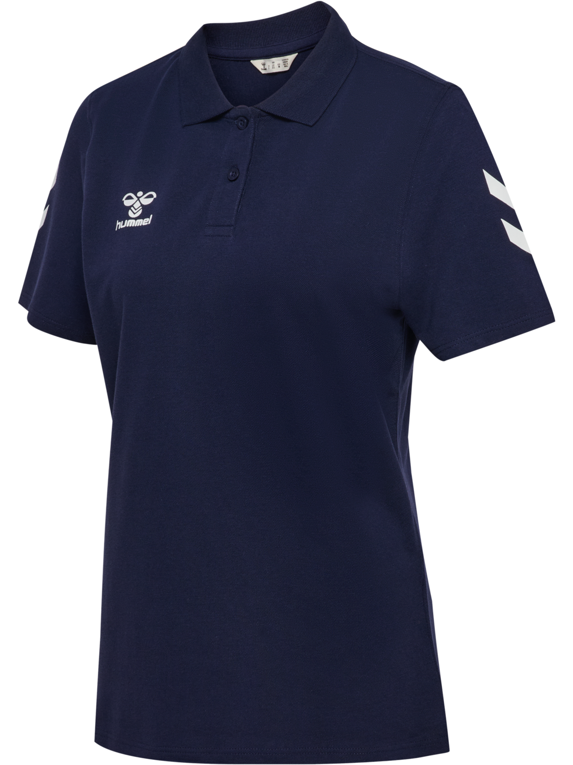 hmlGO 2.0 CHEVRON POLO WOMAN, MARINE, packshot