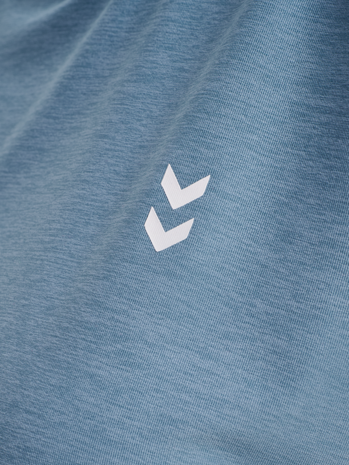 hmlPULSE CIMA T-SHIRT S/S, FADED DENIM, packshot