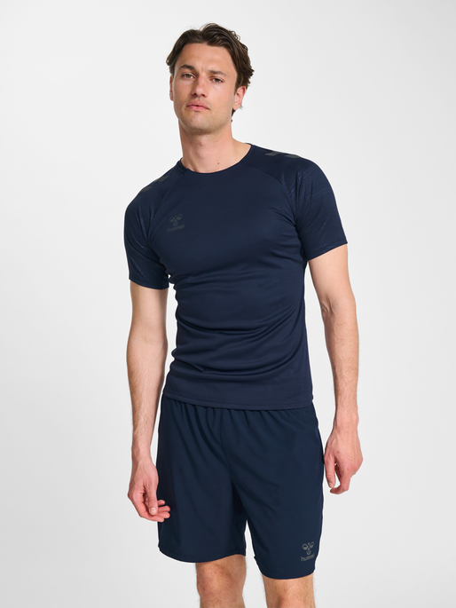 hmlPRO TRAINING JERSEY S/S, MARINE, model