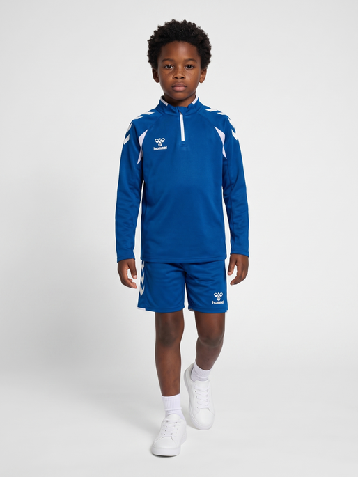 hmlCORE 2.0 HALF ZIP KIDS, TRUE BLUE/WHITE, model