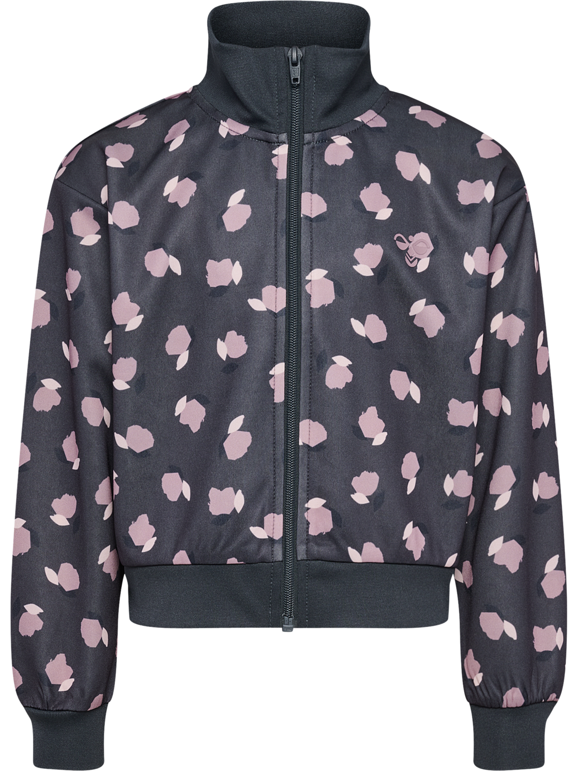 hmlJR REG POLY GYM ZIP JACKET, OMBRE BLUE, packshot