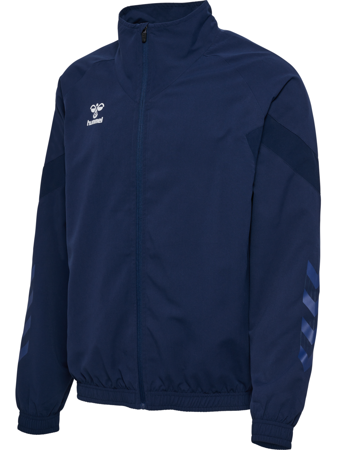 hmlTRAVEL WOVEN JACKET, MARINE, packshot